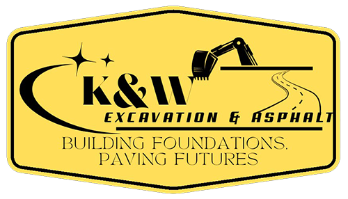K&W Excavating Logo